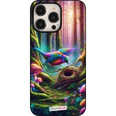 iPhone 15 Pro Max Case Hülle - Vogel Nest Wald