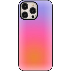 iPhone 15 Pro Max Case Hülle - Orange Pink Blue Gradient