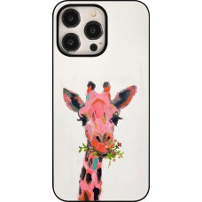 iPhone 15 Pro Max Case Hülle - Pink Girafe Paint