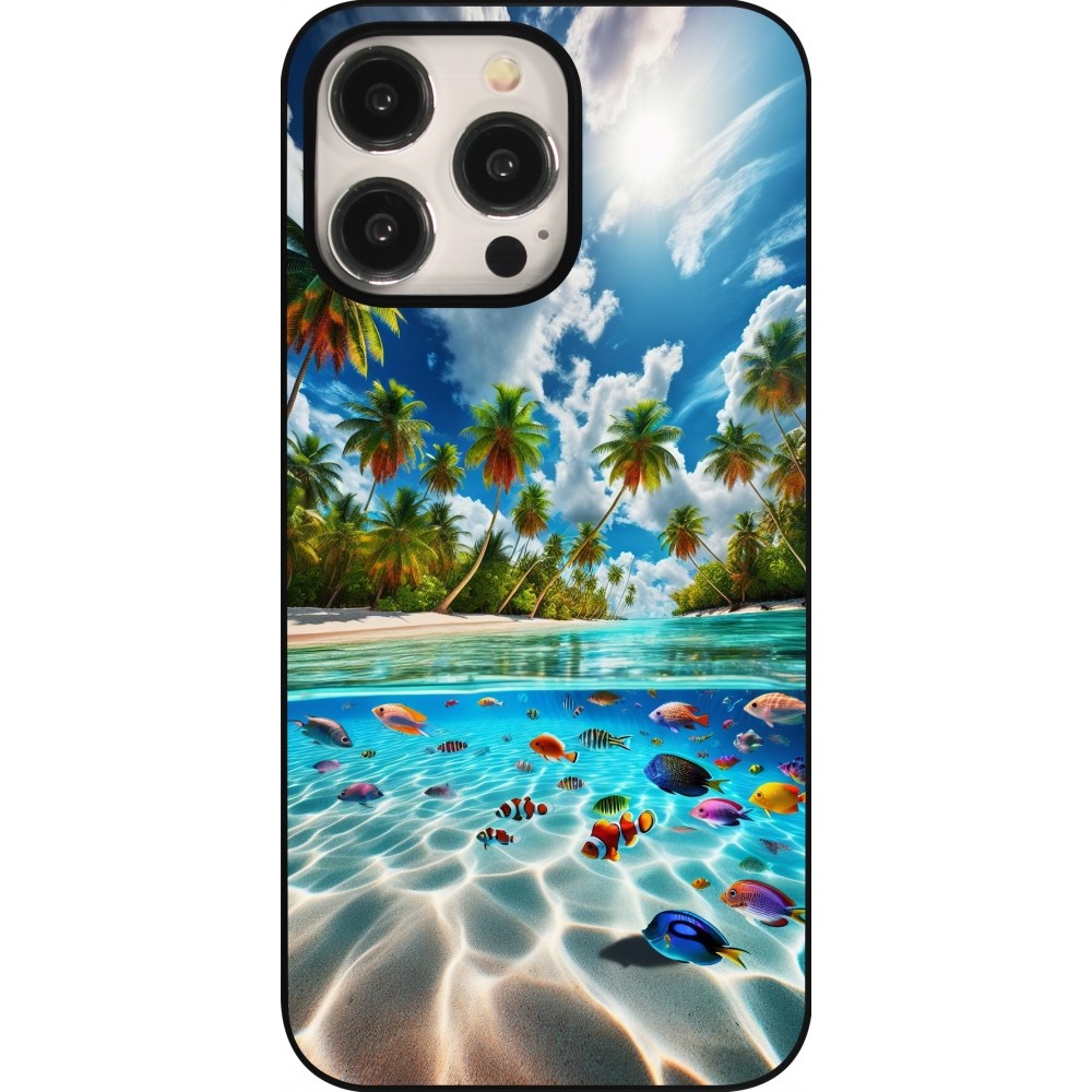 iPhone 15 Pro Max Case Hülle - Strandparadies