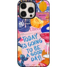 iPhone 15 Pro Max Case Hülle - Preppy Today is Going to be a good day