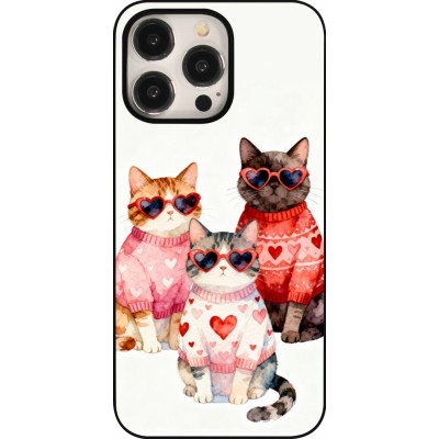 iPhone 15 Pro Max Case Hülle - Saint Valentines Day 26 Cat Love