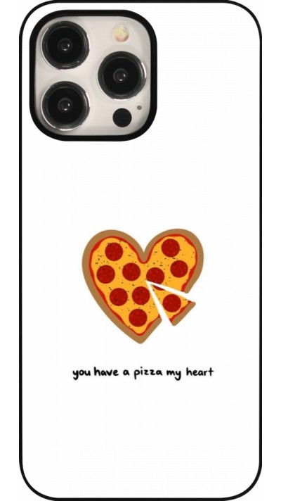 Coque iPhone 15 Pro Max - Saint Valentines Day 26 You have my pizza heart