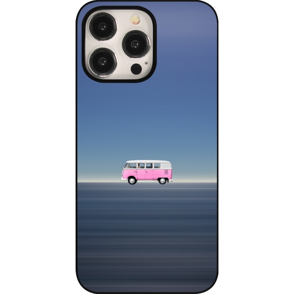 iPhone 15 Pro Max Case Hülle - Spring 23 pink bus