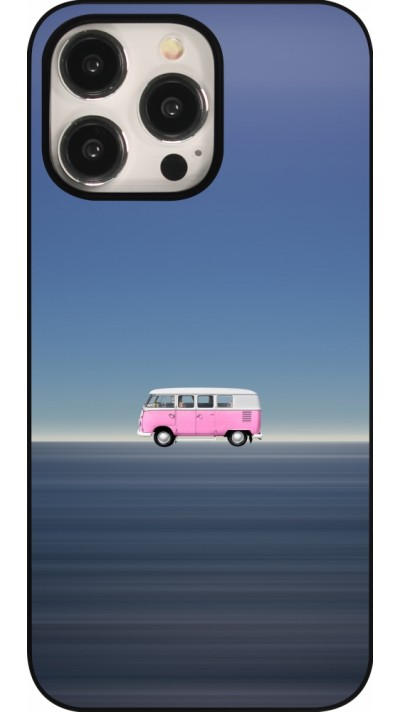 Coque iPhone 15 Pro Max - Spring 23 pink bus