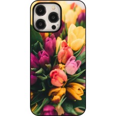 Coque iPhone 15 Pro Max - Bouquet of tulips Spring 2026