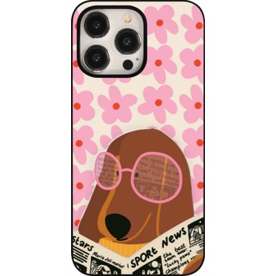 iPhone 15 Pro Max Case Hülle - Dog with newspaper Spring 2026