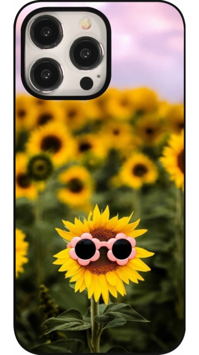 Coque iPhone 15 Pro Max - Sunflower with glasses Spring 2026
