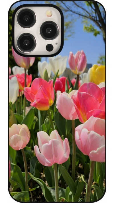 Coque iPhone 15 Pro Max - Tulips Spring 2026