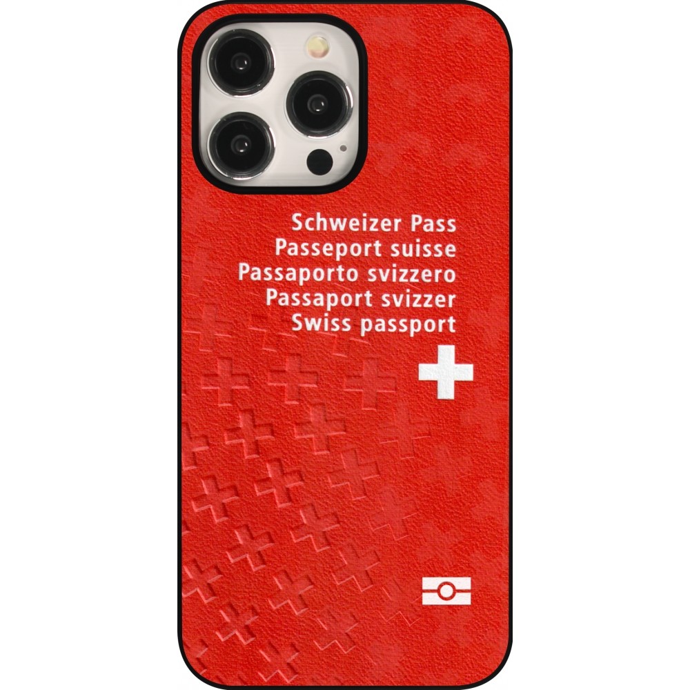 iPhone 15 Pro Max Case Hülle - Swiss Passport