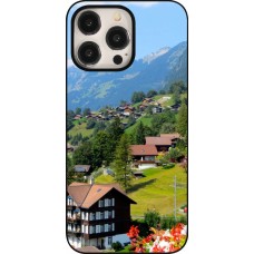 Coque iPhone 15 Pro Max - Fête Nationale Suisse Paysage