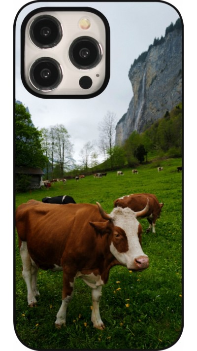 Coque iPhone 15 Pro Max - Fête Nationale Suisse Vaches