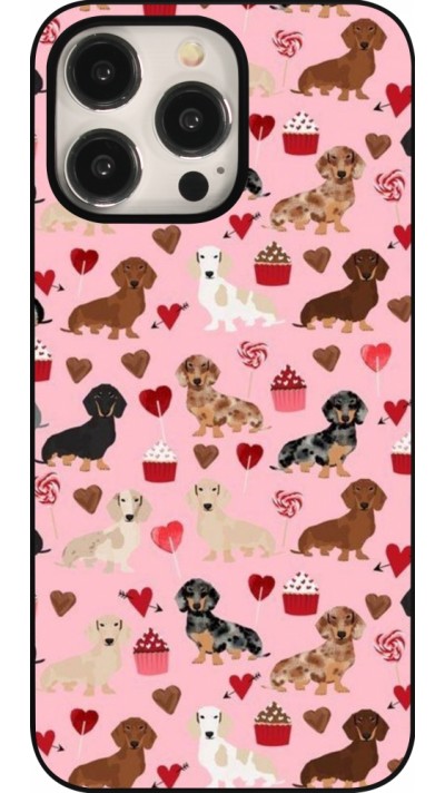 Coque iPhone 15 Pro Max - Valentine 2024 puppy love