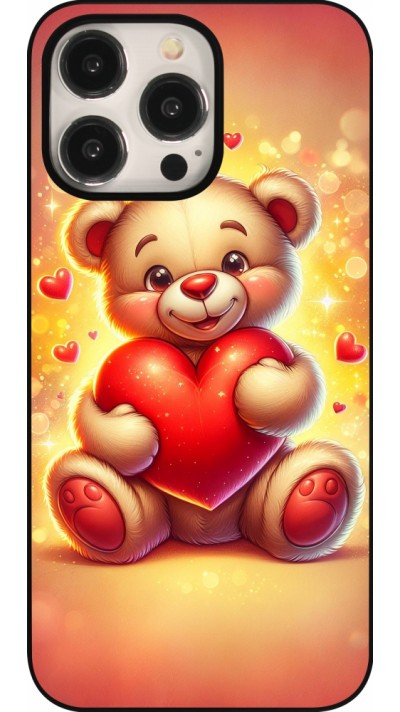 Coque iPhone 15 Pro Max - Valentine 2024 Teddy love