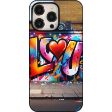 Coque iPhone 15 Pro Max - Valentine 2025 Love U Tag