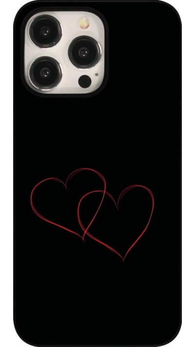 iPhone 15 Pro Max Case Hülle - Valentine 2023 attached heart