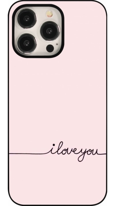 iPhone 15 Pro Max Case Hülle - Valentine 2023 i love you writing