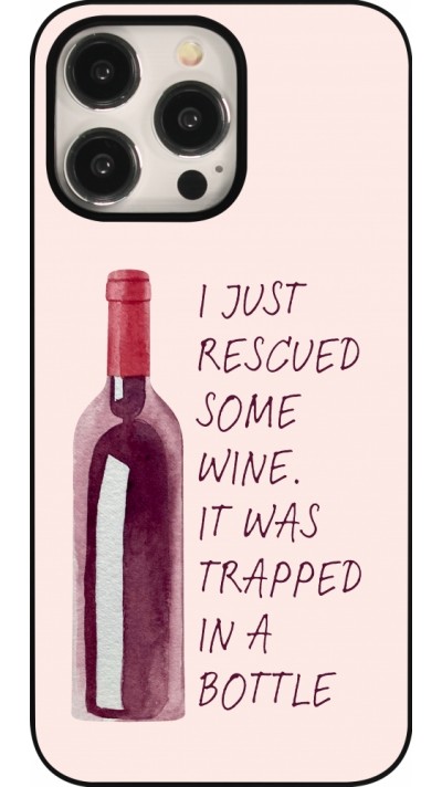 Coque iPhone 15 Pro Max - I just rescued some wine