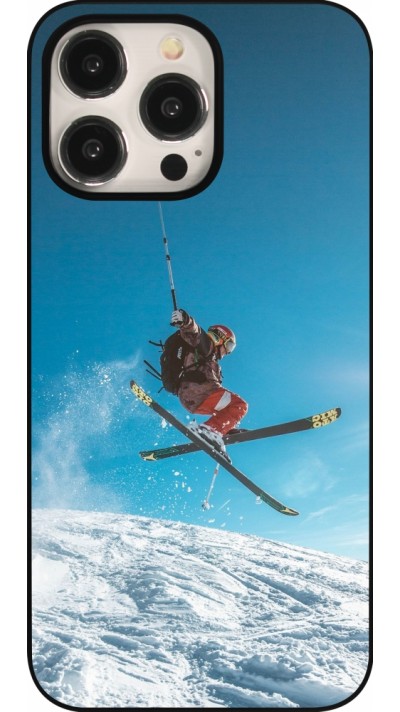 iPhone 15 Pro Max Case Hülle - Winter 22 Ski Jump
