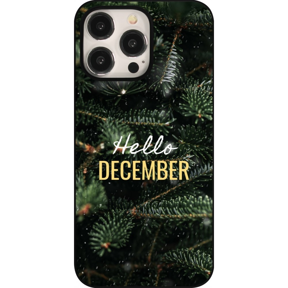 iPhone 15 Pro Max Case Hülle - Winter 25 Winter hello december