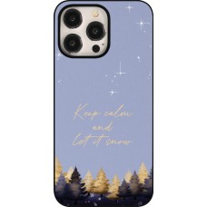 iPhone 15 Pro Max Case Hülle - Winter 25 Winter illustration of trees