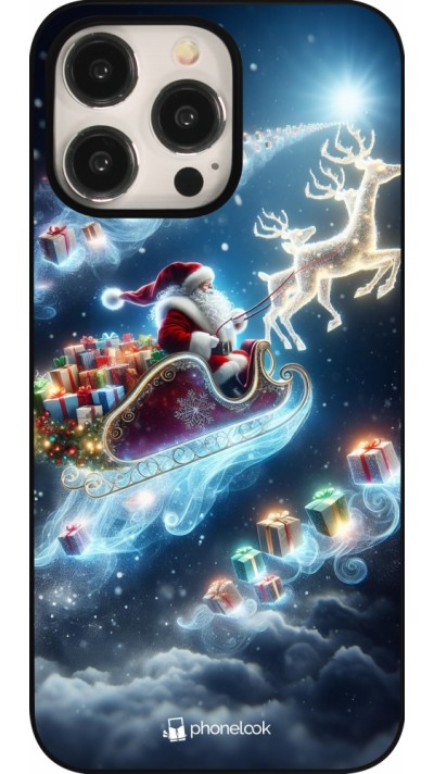 iPhone 15 Pro Max Case Hülle - Weihnachten 2023 Verzauberter Weihnachtsmann