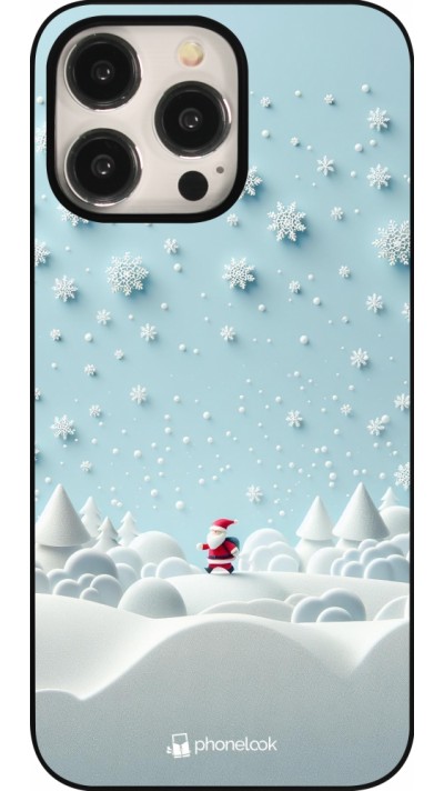 Coque iPhone 15 Pro Max - Noël 2023 Petit Père Flocon