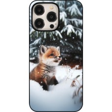 iPhone 15 Pro Max Case Hülle - Weihnachten 2023 Fuechslein Tanne