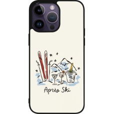 Coque iPhone 15 Pro Max - Silicone rigide noir After the sky 2026