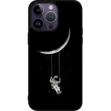 iPhone 15 Pro Max Case Hülle - Silikon schwarz Astro balançoire