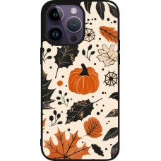 iPhone 15 Pro Max Case Hülle - Silikon schwarz Autumn 2024 nature