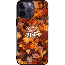 iPhone 15 Pro Max Case Hülle - Silikon schwarz Autumn 25 Autumn vibes
