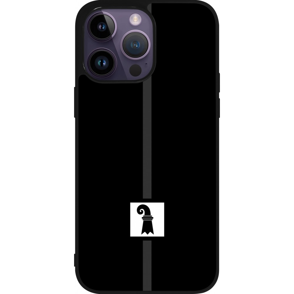 iPhone 15 Pro Max Case Hülle - Silikon schwarz Kanton BS schwarz
