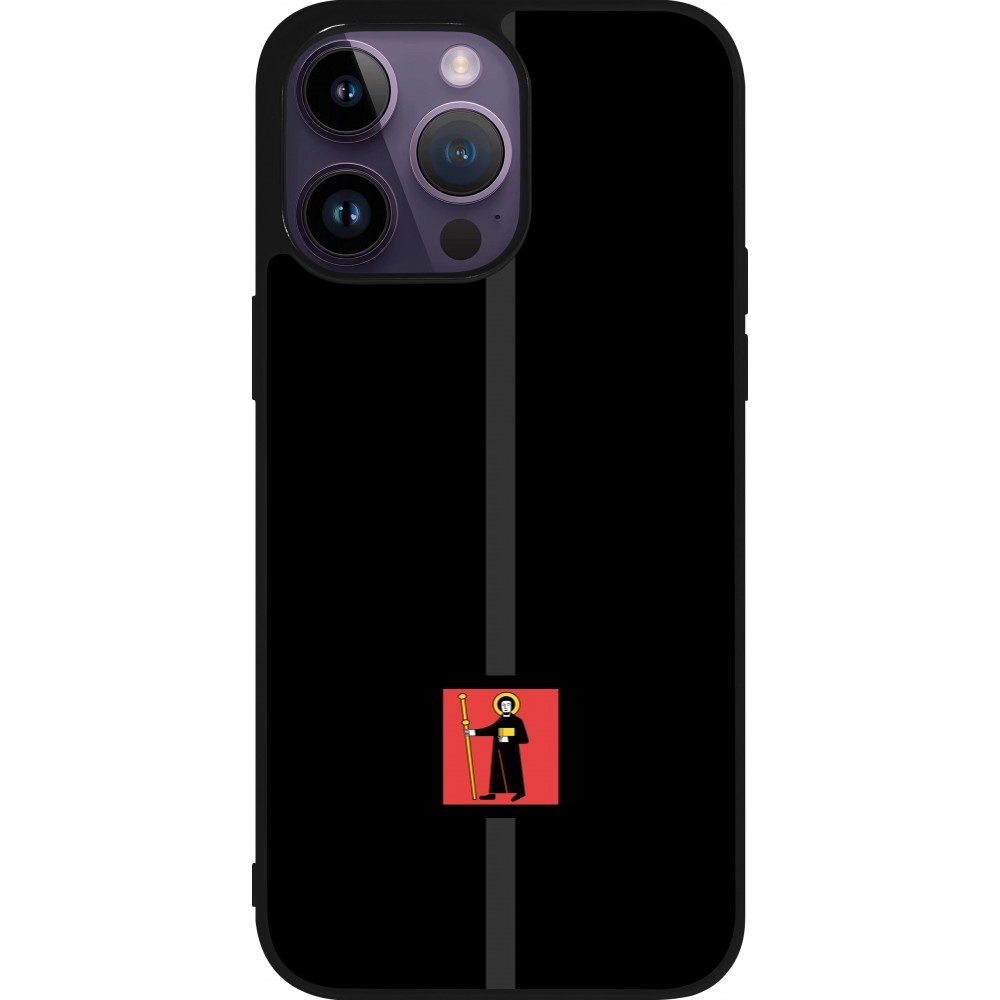 iPhone 15 Pro Max Case Hülle - Silikon schwarz Kanton GL schwarz