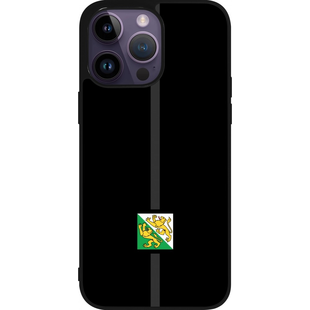 iPhone 15 Pro Max Case Hülle - Silikon schwarz Kanton TG schwarz
