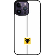 iPhone 15 Pro Max Case Hülle - Silikon schwarz Kanton UR weiss
