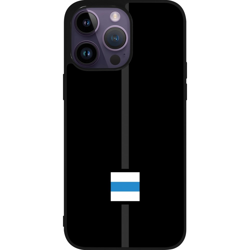 Coque iPhone 15 Pro Max - Silicone rigide noir Canton ZG noir