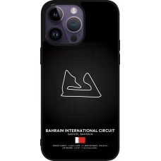 Coque iPhone 15 Pro Max - Silicone rigide noir F1 Track 2025 Bahrain