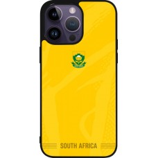 iPhone 15 Pro Max Case Hülle - Silikon schwarz Südafrika 2026 personalisierbares Fussballtrikot
