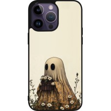 Coque iPhone 15 Pro Max - Silicone rigide noir Halloween 2025 Ghost gardener