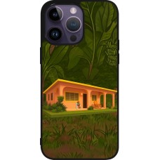 iPhone 15 Pro Max Case Hülle - Silikon schwarz Benitos house DTMF