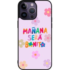 Coque iPhone 15 Pro Max - Silicone rigide noir Karol G Manana sera bonito