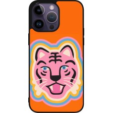 Coque iPhone 15 Pro Max - Silicone rigide noir Lion colors 2026