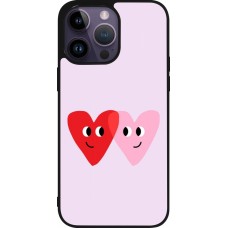 iPhone 15 Pro Max Case Hülle - Silikon schwarz Saint Valentines Day 26 Heart
