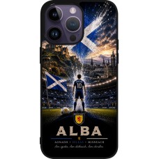 iPhone 15 Pro Max Case Hülle - Silikon schwarz Fussball Schottland splash 2026