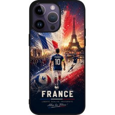 iPhone 15 Pro Max Case Hülle - Silikon schwarz Fussball Frankreich splash 2026