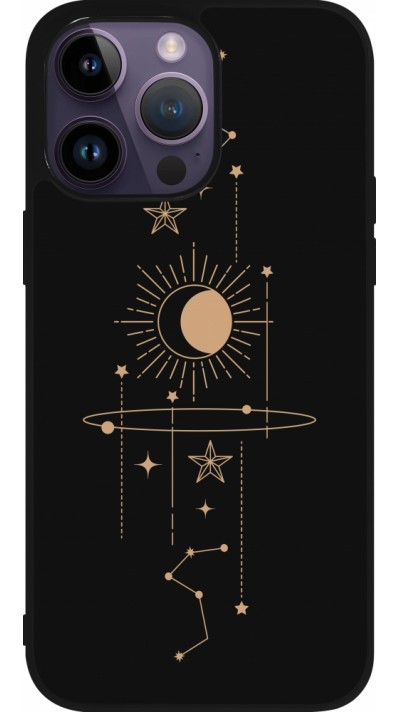 iPhone 15 Pro Max Case Hülle - Silikon schwarz Spring 23 astro