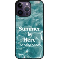 iPhone 15 Pro Max Case Hülle - Silikon schwarz Summer 2025 Summer is here