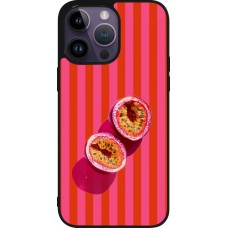 iPhone 15 Pro Max Case Hülle - Silikon schwarz Passion fruit Summer 2026