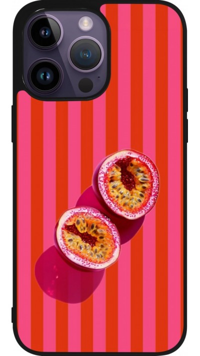 iPhone 15 Pro Max Case Hülle - Silikon schwarz Passion fruit Summer 2026